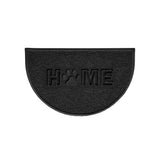 Home Paw Embossed Halfmoon Spaghetti Indoor/Outdoor Doormat