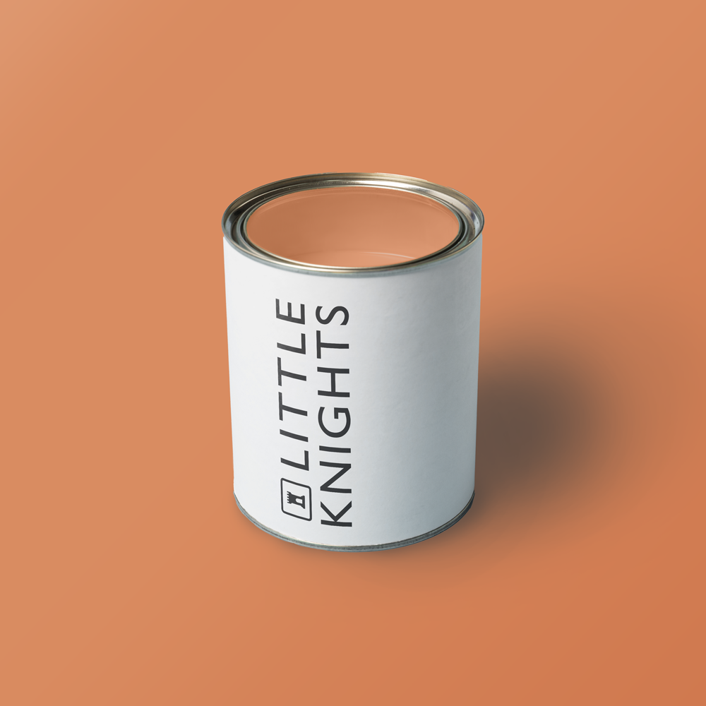 Little Knights - Pumpkin Pie Autumn Orange - Matte/Eggshell/Silk/Satin/Gloss Interior Paint