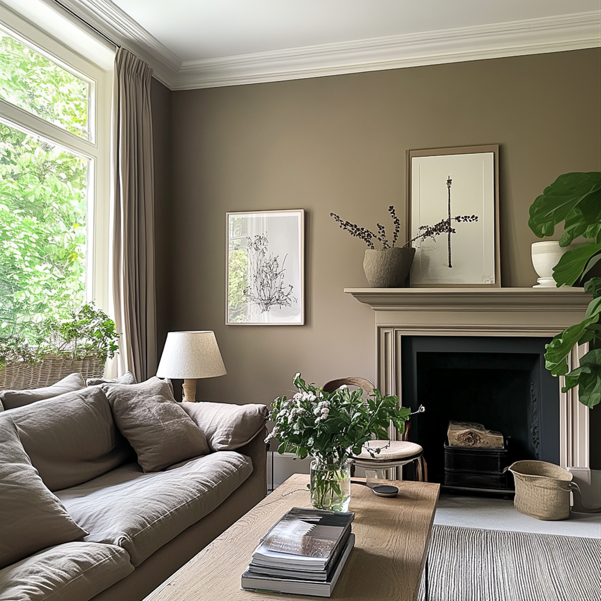Little Knights - Quilton Rich Cocoa Brown - Matte/Eggshell/Silk/Satin/Gloss Interior Paint