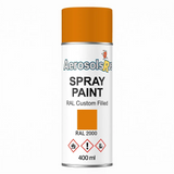 RAL 2000 Yellow Orange - 400ml Aerosol Spray Paint Any Finish