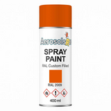 RAL 2009 Traffic Orange - 400ml Aerosol Spray Paint Any Finish
