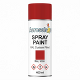 RAL 3000 Flame Red - 400ml Aerosol Spray Paint Any Finish