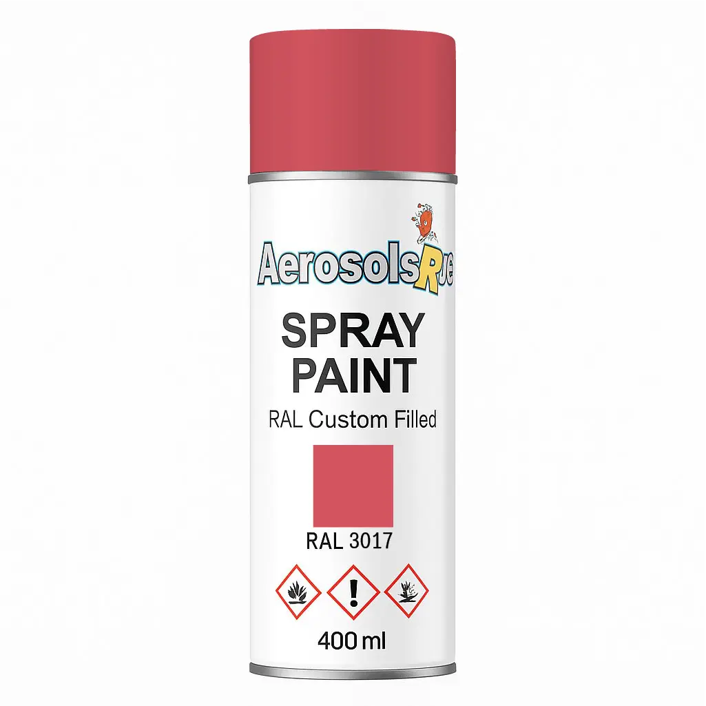 RAL 3017 - 400ml Aerosol Spray Paint Any Finish