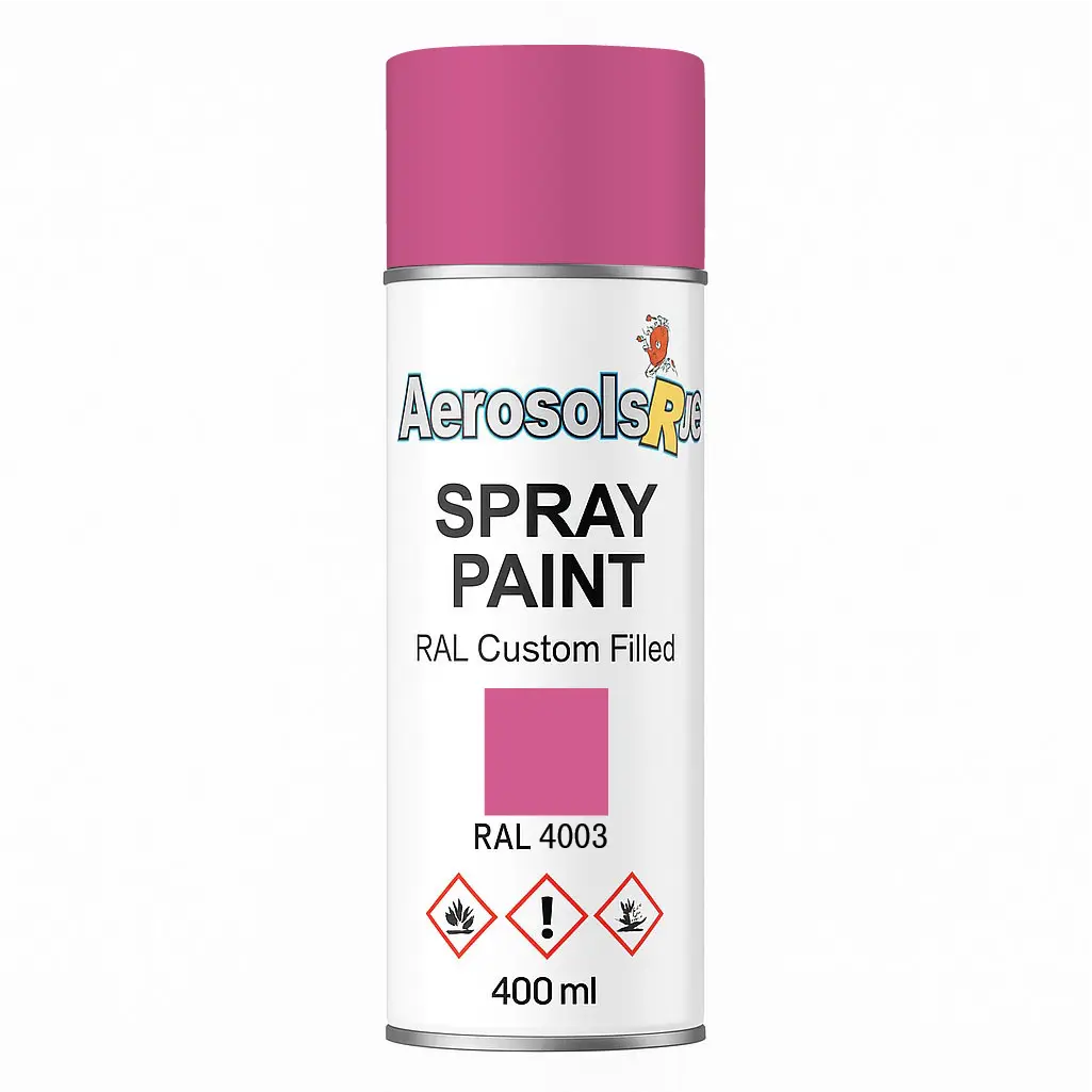 RAL 4003- 400ml Aerosol Spray Paint Any Finish
