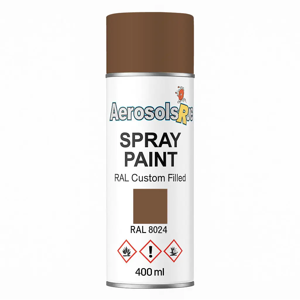 RAL 8024- 400ml Aerosol Spray Paint Any Finish