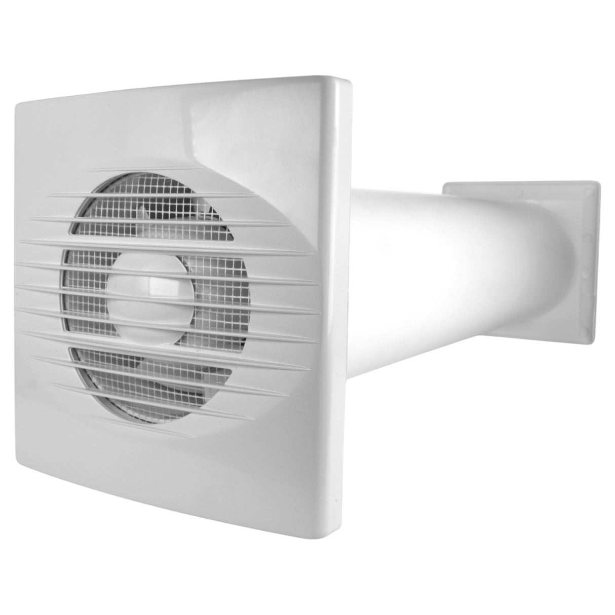Through Wall Ventilation Kit RICO Standard Fan with Graphite External Vent