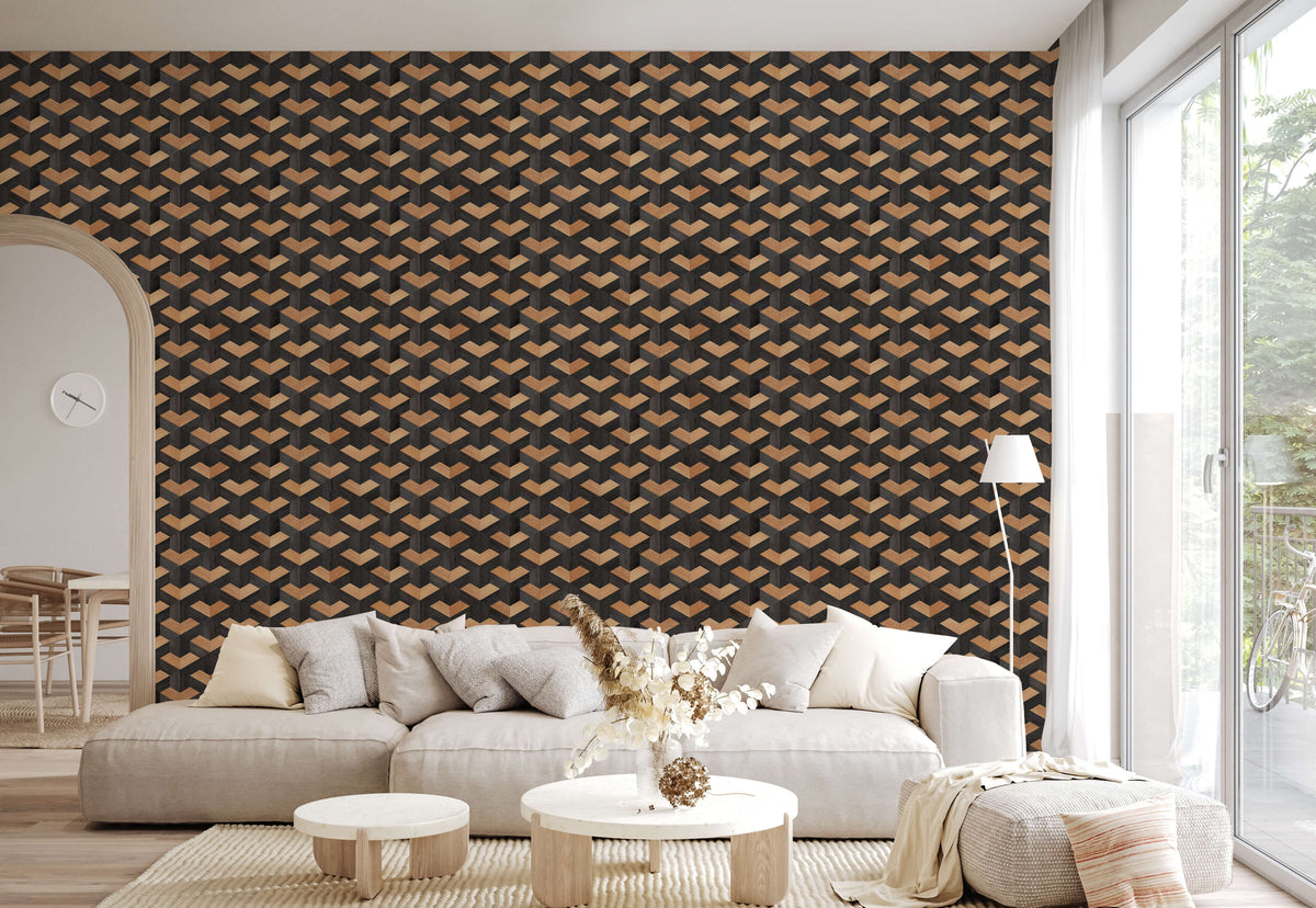 Radnor D-effect Wood Wallpaper