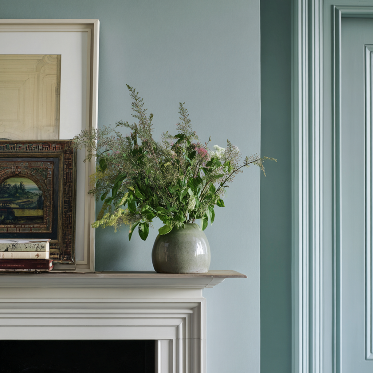 Little Knights - Rain Bluey Green Emerald - Matte/Eggshell/Silk/Satin/Gloss Interior Paint