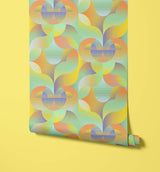 Reflekt Night Metaverse Abstract Pattern Wallpaper