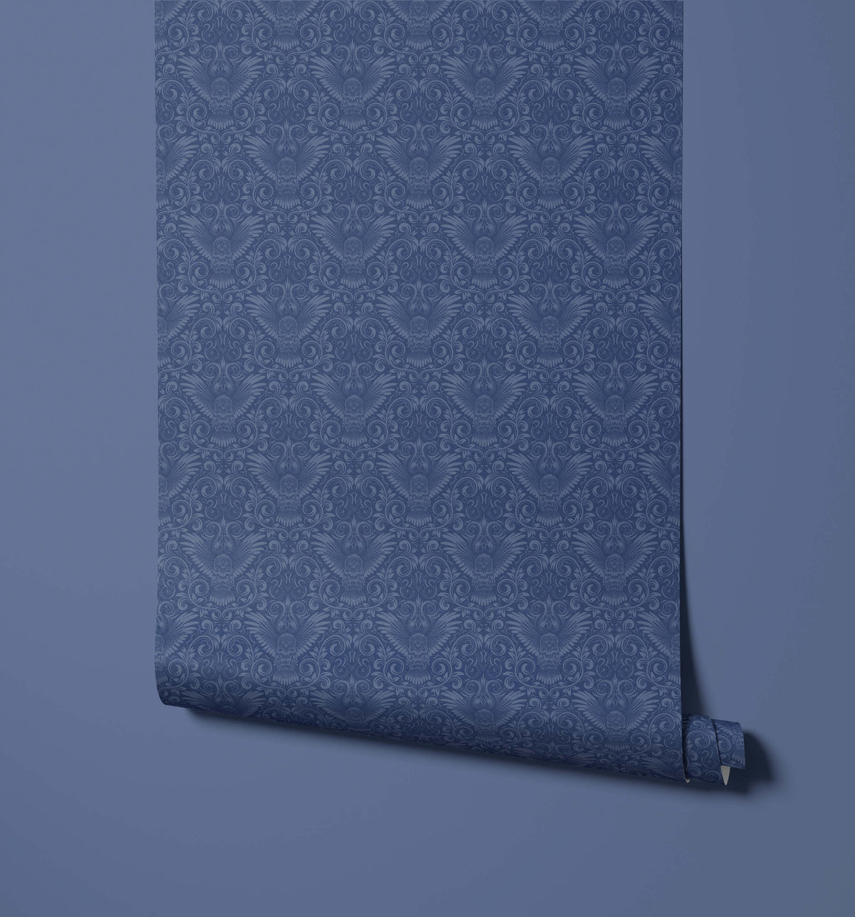 Regus Damask Owl Wallpaper