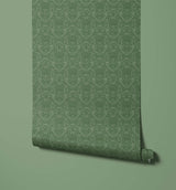 Regus Damask Owl Wallpaper