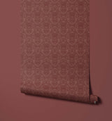 Regus Damask Owl Wallpaper