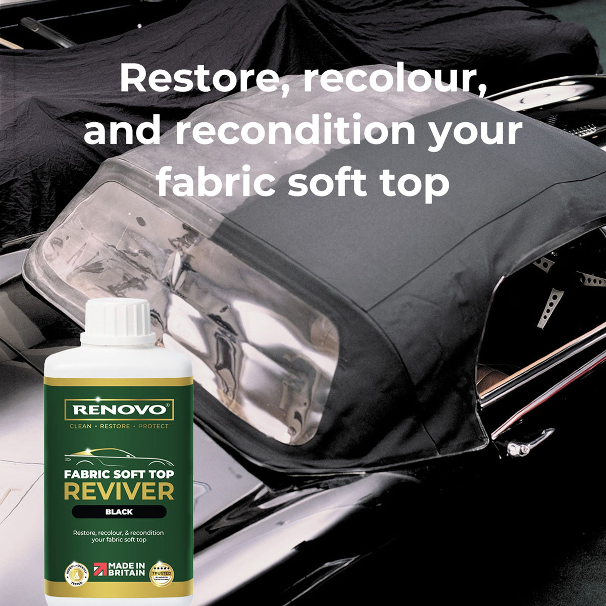 Fabric Soft Top Restoration Kit