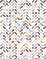 Stem Numerous Retro Colour-ways Wallpaper