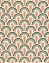 Reynold Retro Rainbow Wallpaper