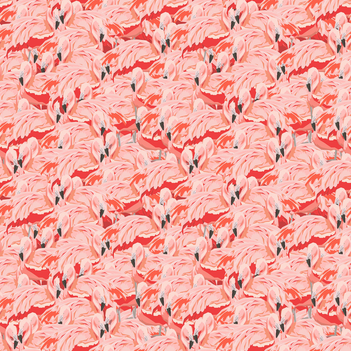 Robyn Your Walls Pink Flamingo Wallpaper
