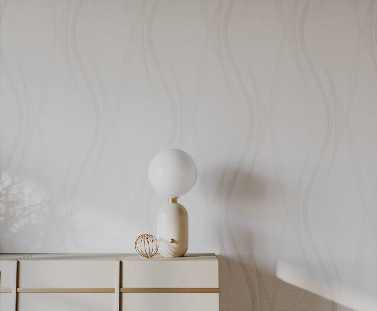 Orbit Detailed Yet Subtle Pattern Wallpaper