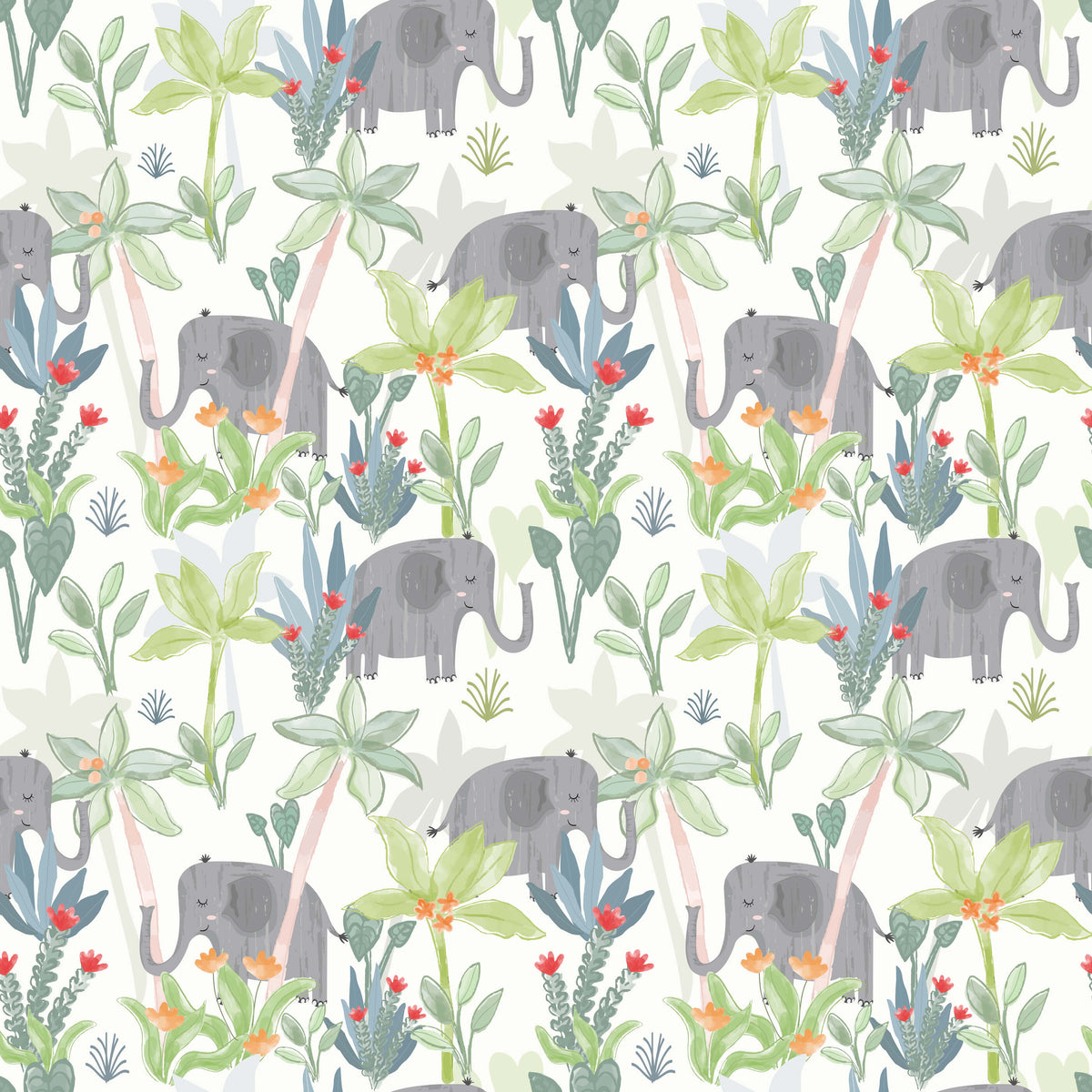Rufus Elephant Wallpaper