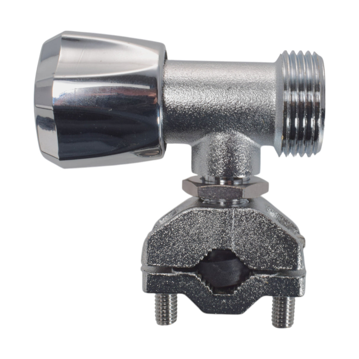 Brass Barbed Bib Tap FULL Connection Kit x2