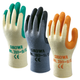 SHOWA 310 Heavy Duty Textured Grip Builders Safety Work Gloves (PACK of 3 PAIRS)