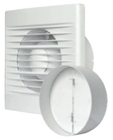 Through Wall Ventilation Kit - STYL Fan with Timer and Graphite External Vent