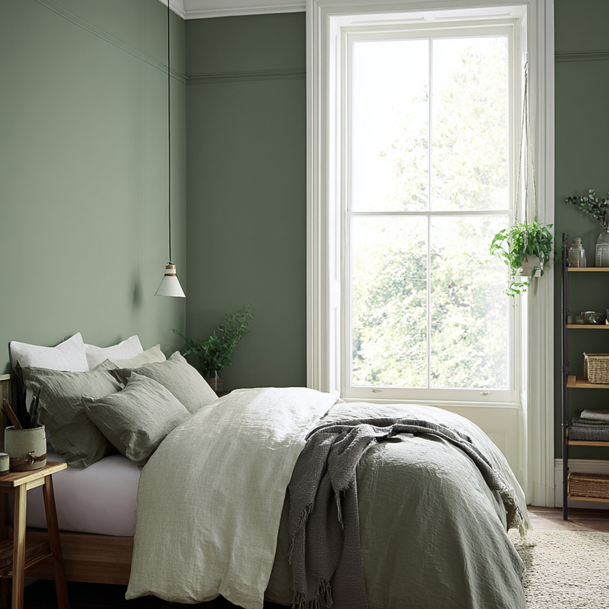 Little Knights - Sage Deep Green - Matte/Eggshell/Silk/Satin/Gloss Interior Paint