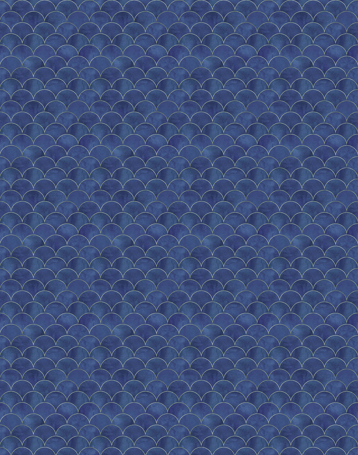 Scallop Numerous Colour-ways Wallpaper