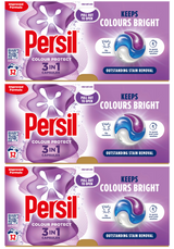 3 x Persil 3 In 1 Washing Capsules Colour Protect 26 Washes