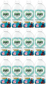 12 x Fairy Fabric Softener 27 Wash - 891ML