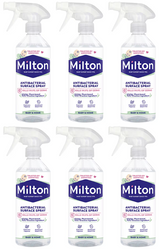 6 x Milton Antibacterial Surface Spray - 500ML