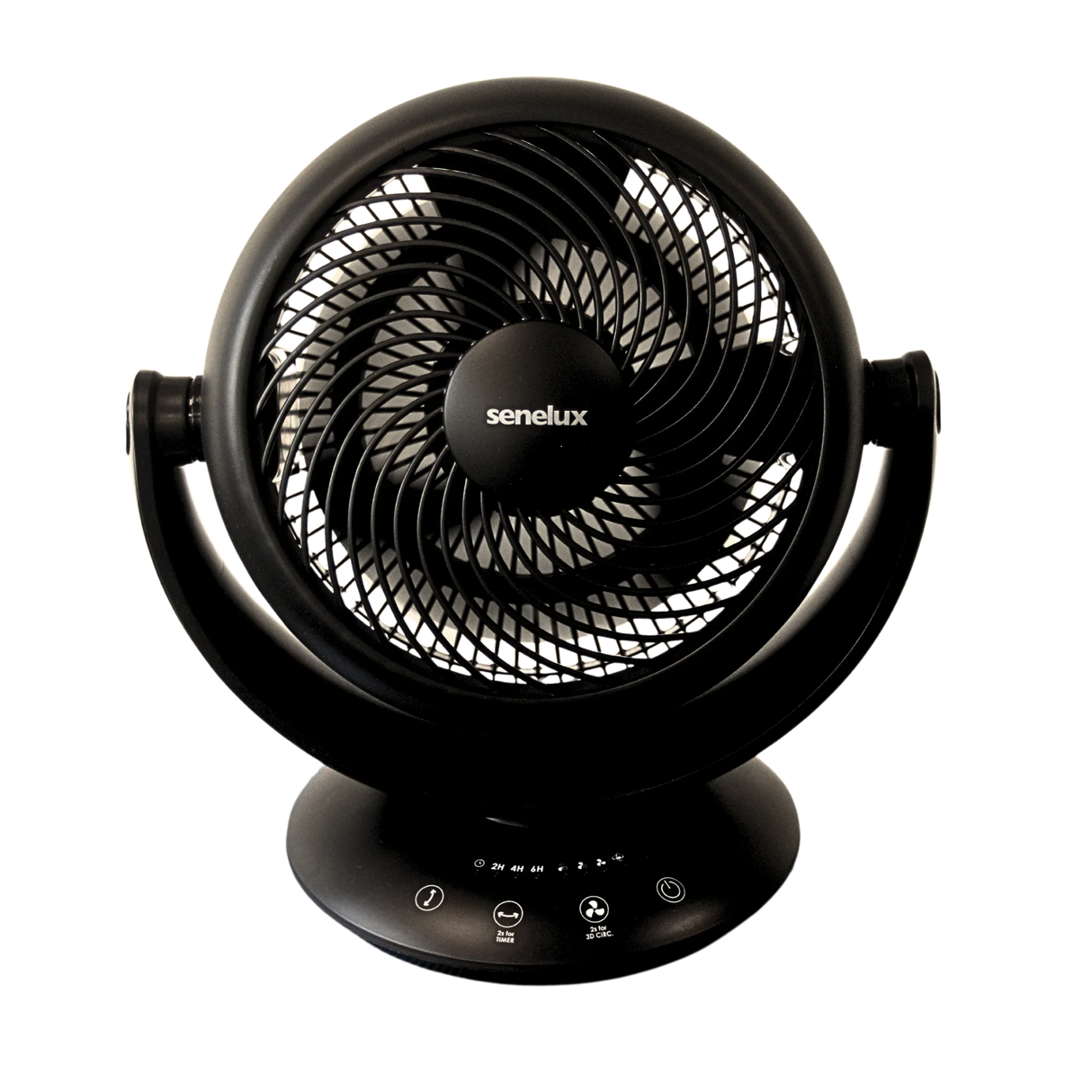 Senelux 8 Inch Cooling Fan with Remote Control, Automatic Oscillation