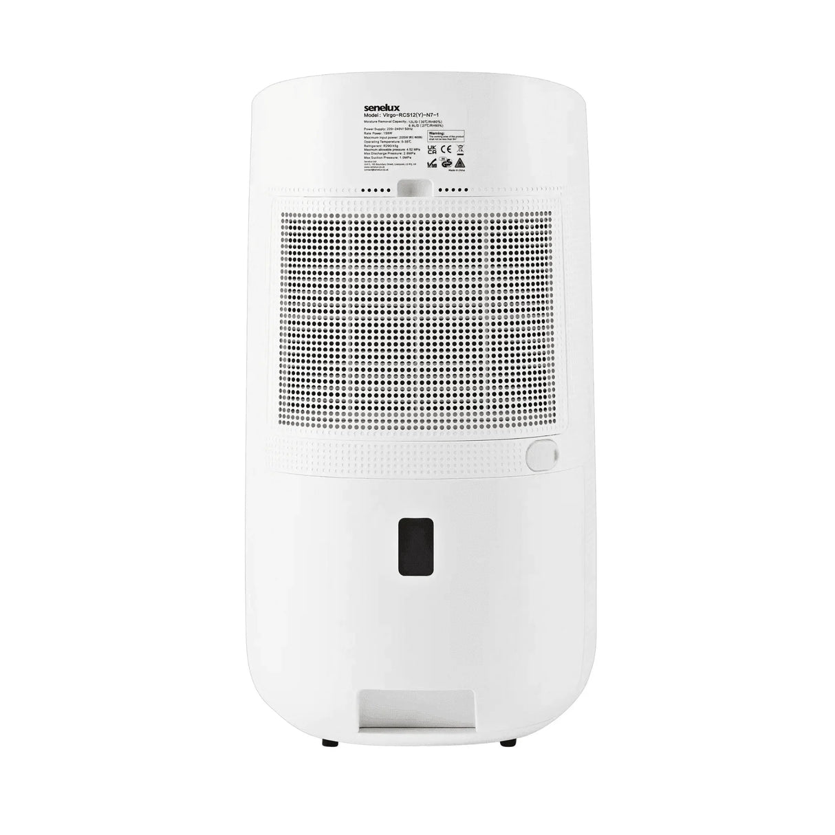 Senelux Primo S12 Portable Smart Dehumidifier | Great Dehumidifier for Bedrooms, Basements or Large Homes