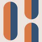 Sherbert Large Geometric Pattern Wallpaper