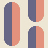 Sherbert Large Geometric Pattern Wallpaper