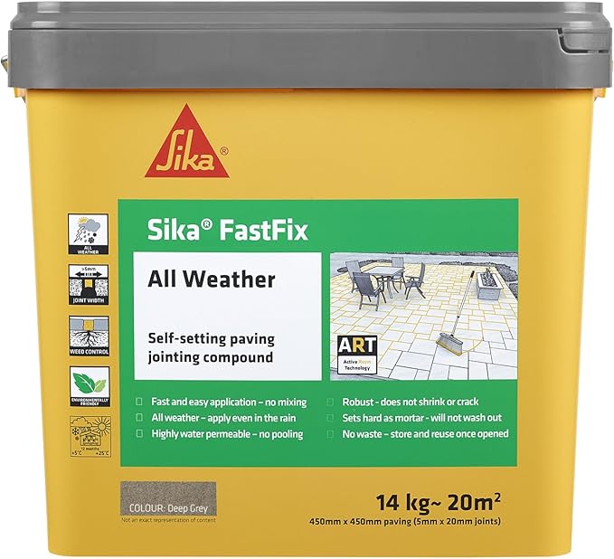 Sika FastFix® All Weather Ready-to-Use Paving Jointing Compound - 15kg