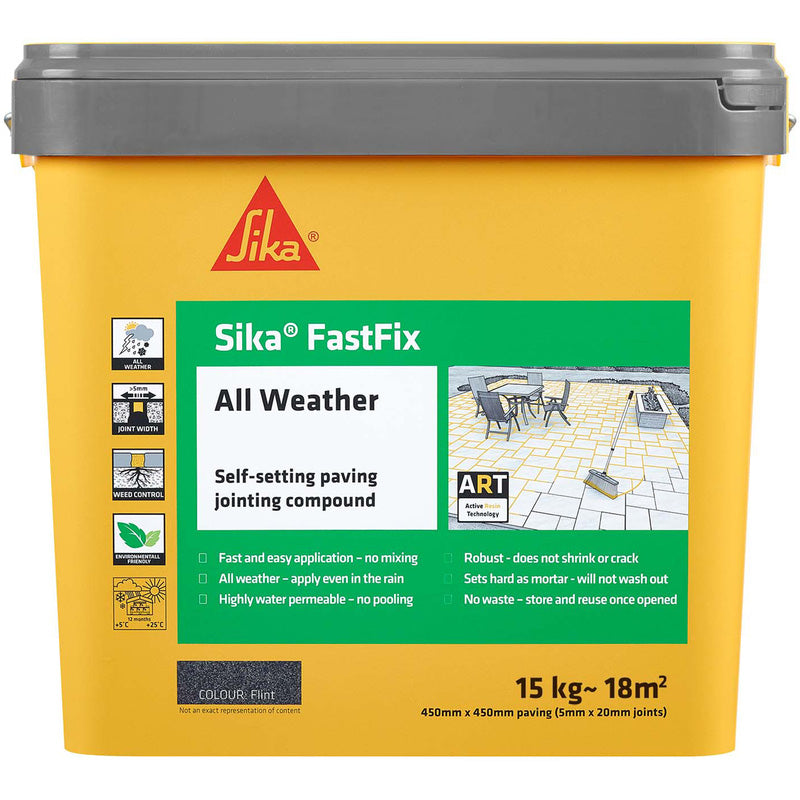 Sika FastFix® All Weather Ready-to-Use Paving Jointing Compound - 15kg