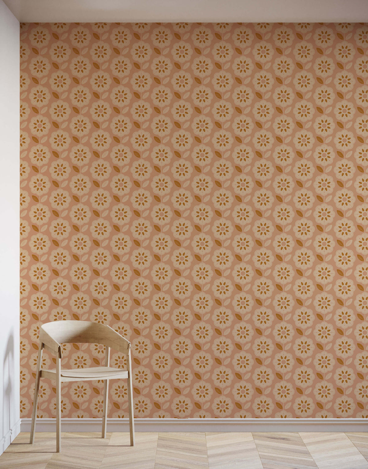 Slice Perfect Styling Retro Vibe Wallpaper