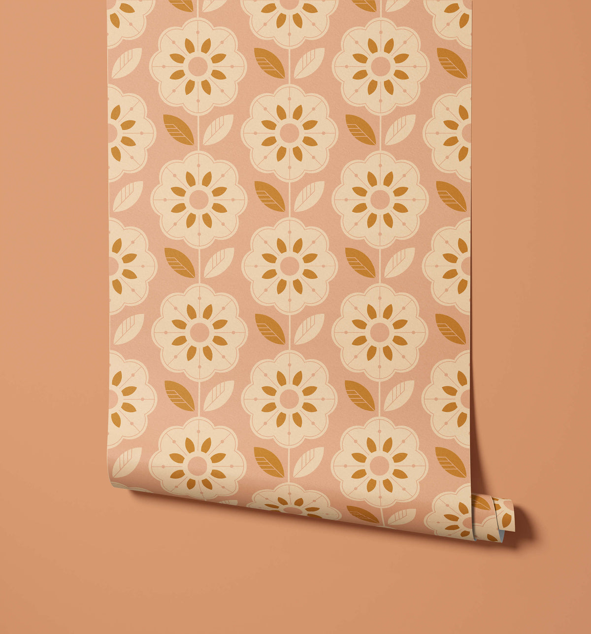 Slice Perfect Styling Retro Vibe Wallpaper