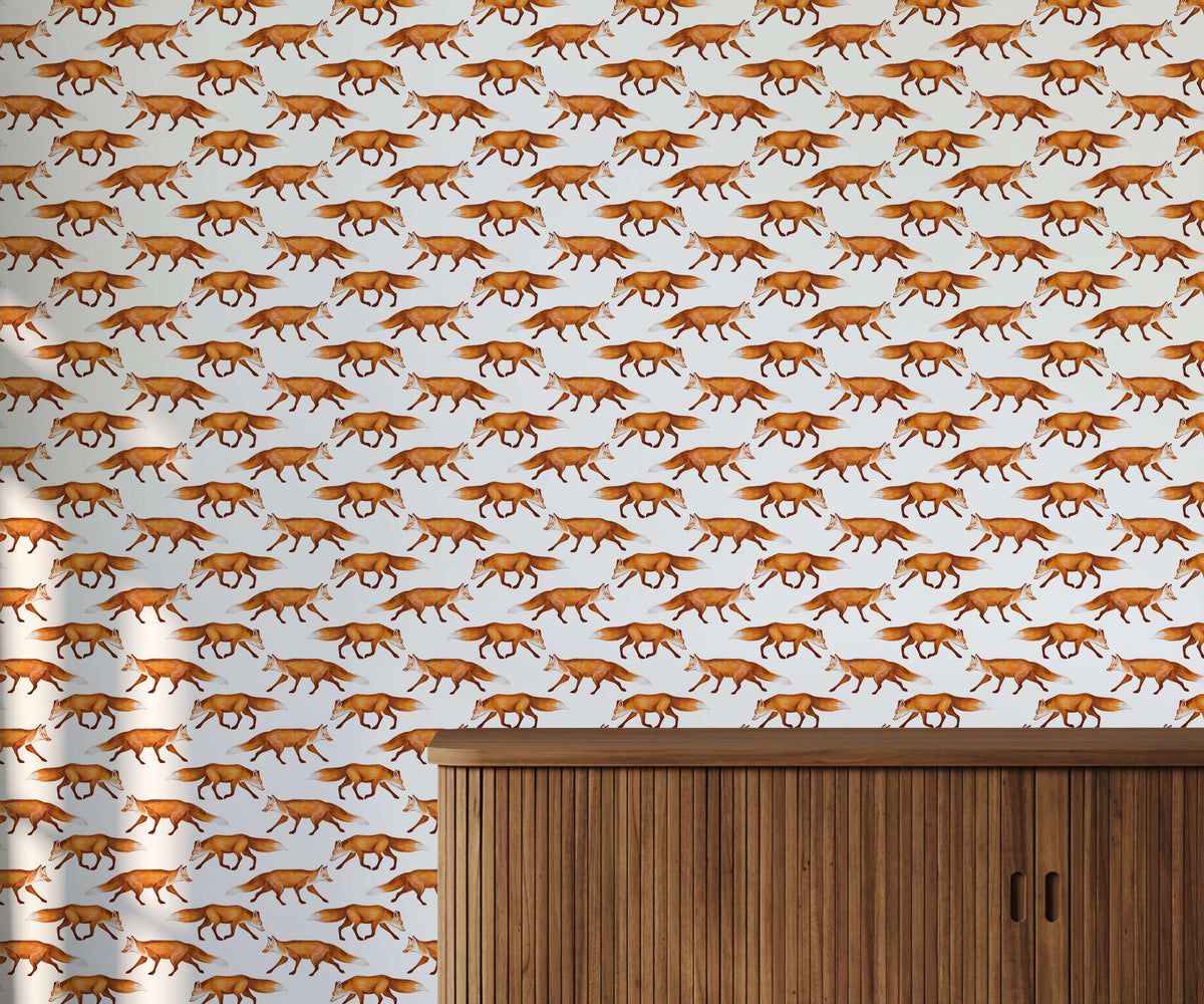 Slink Fox Wallpaper