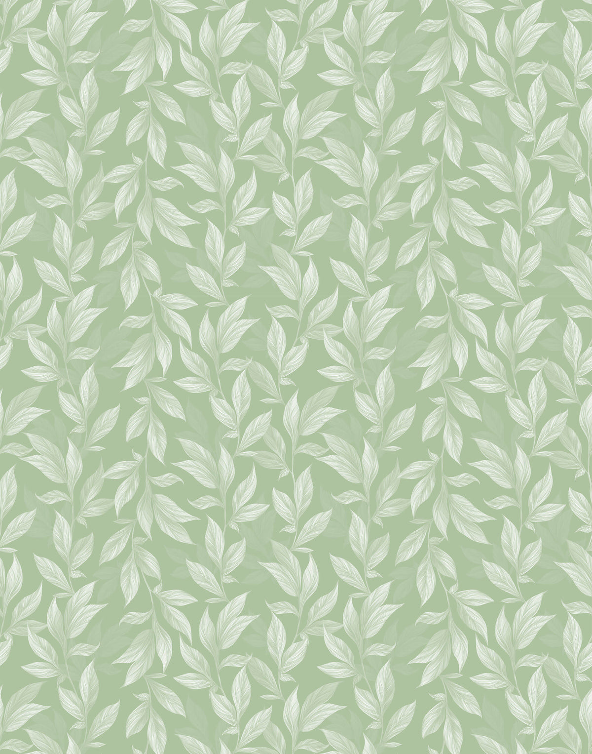 Vine Tropical Leaf Wallpaper