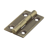 Solid Drawn Hinges – Solid Brass – Antique Brass