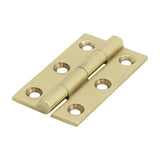 Solid Drawn Hinges – Solid Brass – Polished Brass