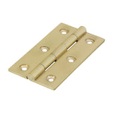 Solid Drawn Hinges – Solid Brass – Polished Brass