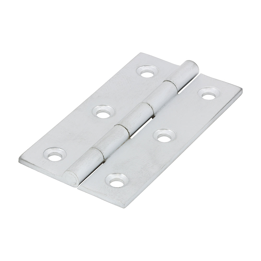 Solid Drawn Hinges - Solid Brass - Satin Chrome