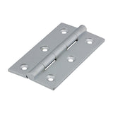 Solid Drawn Hinges - Solid Brass - Satin Chrome