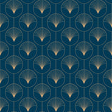 Sorkin Art Deco Circle Wallpaper