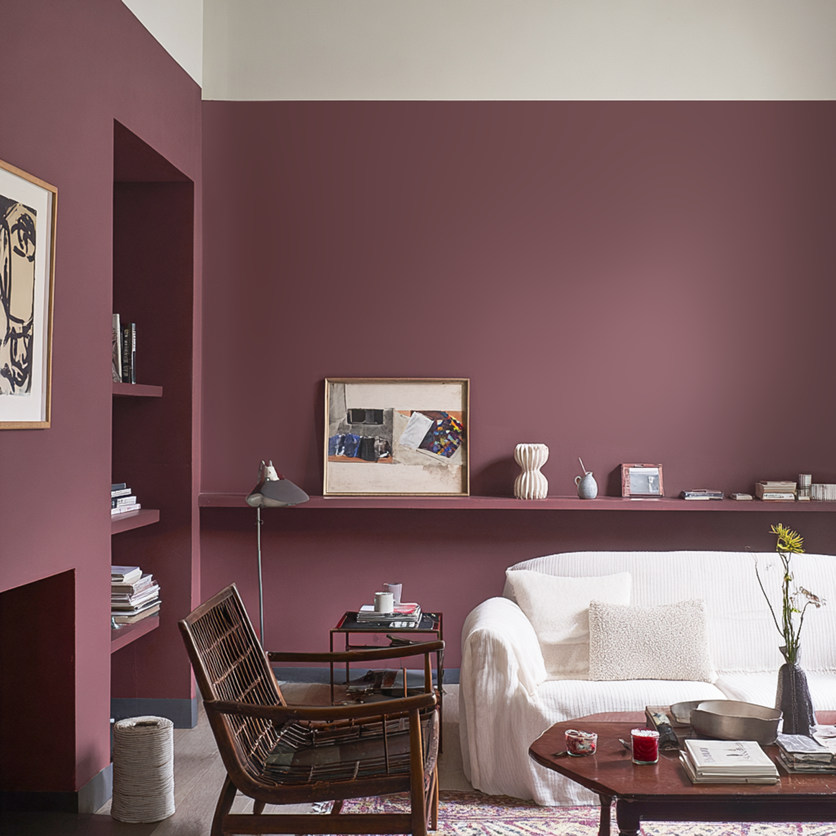Little Knights - Spiced Wine Deep Burgundy - Matte/Eggshell/Silk/Satin/Gloss Interior Paint