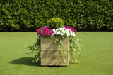Square Wooden Decking Planter