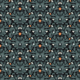 Stire Dark Leaf Pattern Wallpaper