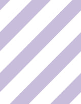 Sundae Childhood Lovely Pastel Striped Wallpaper